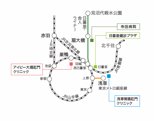 サテライトクリニック一覧